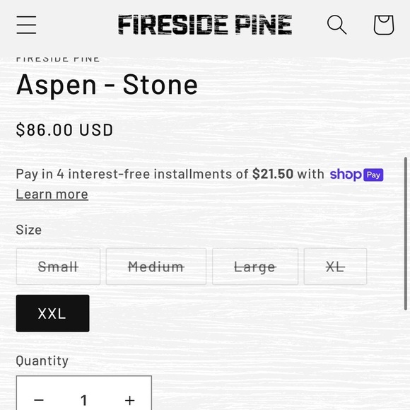Fireside Pine Aspen/Stone Leggings Size M - Picture 10 of 12
